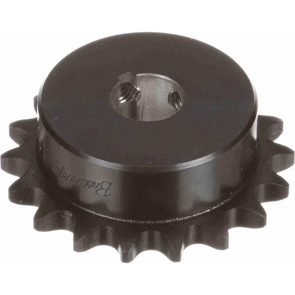 Browning H4018X3/4 Finished Bore Sprocket: 18 Teeth, 1/2" Pitch, 3/4" Bore Dia, 2.391" Hub Dia Image