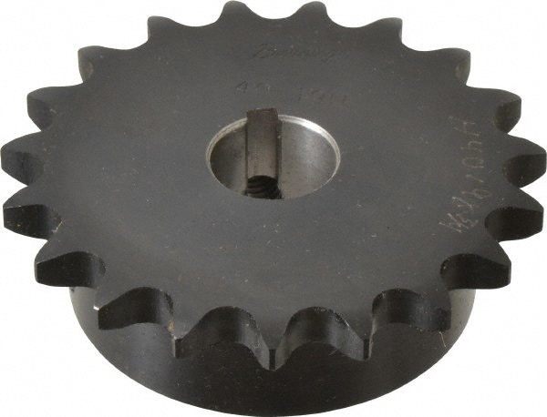 Browning H4019X3/4 Finished Bore Sprocket: 19 Teeth, 1/2" Pitch, 3/4" Bore Dia, 2.516" Hub Dia Image