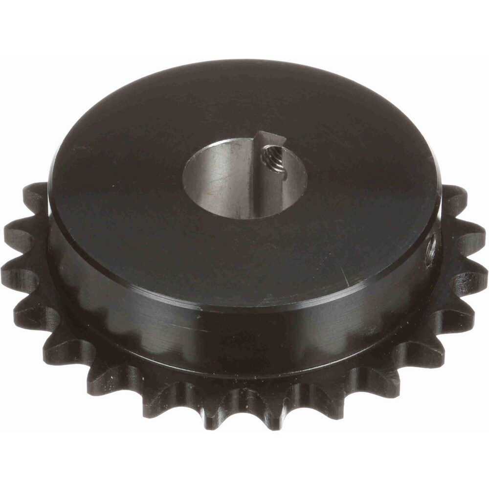 Browning H4024X1 Finished Bore Sprocket: 24 Teeth, 1/2" Pitch, 1" Bore Dia, 3.266" Hub Dia Image