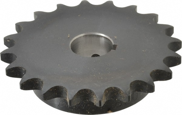 Browning H5020X1 Finished Bore Sprocket: 20 Teeth, 5/8" Pitch, 1" Bore Dia, 3.016" Hub Dia Image