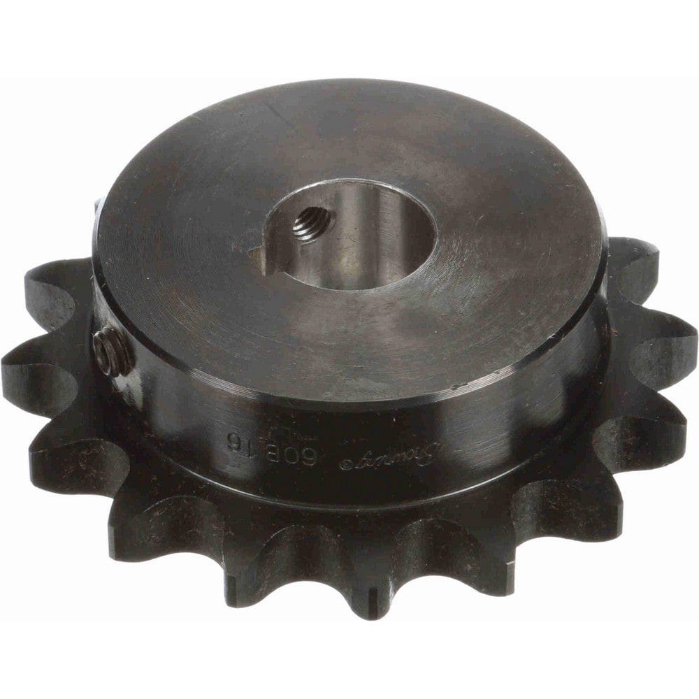 Browning H6016X1 Finished Bore Sprocket: 16 Teeth, 3/4" Pitch, 1" Bore Dia, 3.078" Hub Dia Image