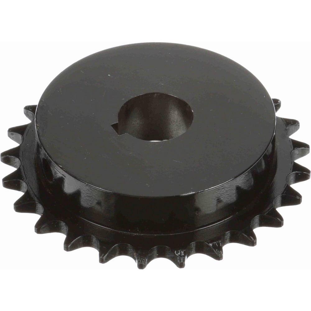 Browning 4125X1 Finished Bore Sprocket: 25 Teeth, 1/2" Pitch, 1" Bore Dia, 3.125" Hub Dia Image