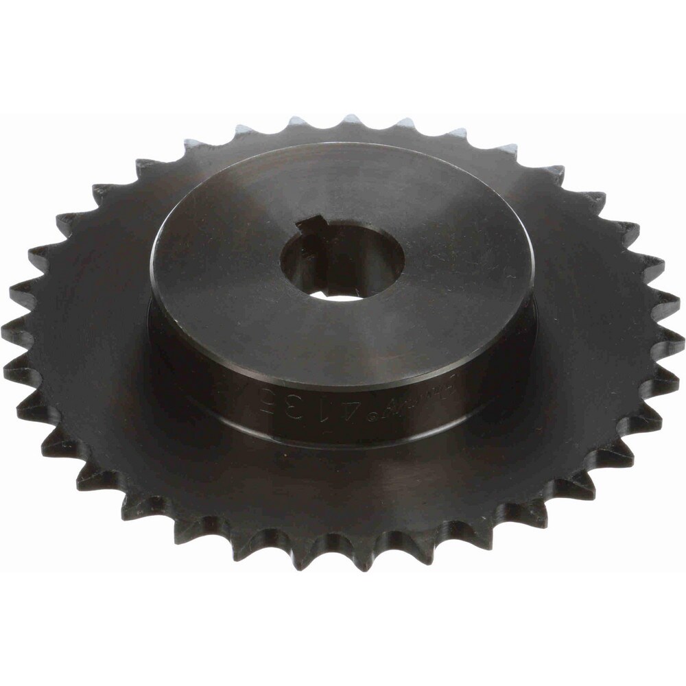 Browning 4135X1 Finished Bore Sprocket: 35 Teeth, 1/2" Pitch, 1" Bore Dia, 4" Hub Dia Image