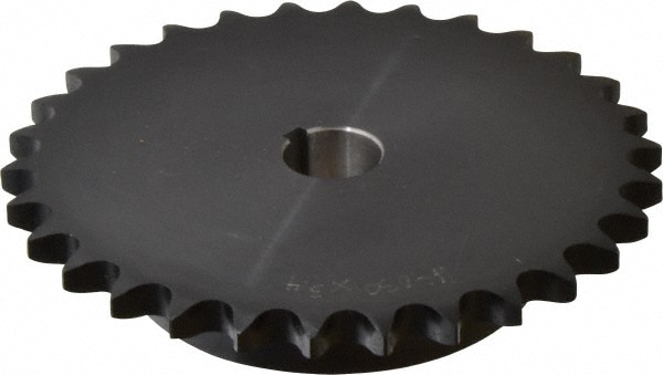Black Oxide Finish Hardened Teeth 4.7 Outer Diameter 18 Teeth Bored to Size Sprockets: 1 1//4 Bore 60 Chain Size 133680