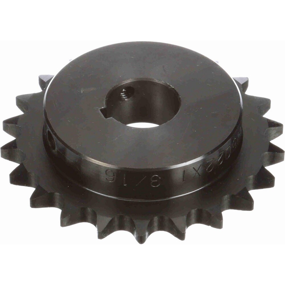 Browning H5022X 1 3/16 Finished Bore Sprocket: 22 Teeth, 5/8" Pitch, 1-3/16" Bore Dia, 3" Hub Dia Image