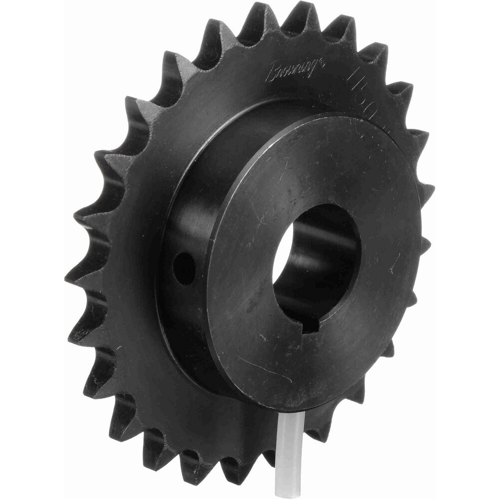 Browning H5025X 1 1/4 Finished Bore Sprocket: 25 Teeth, 5/8" Pitch, 1-1/4" Bore Dia, 3.266" Hub Dia Image