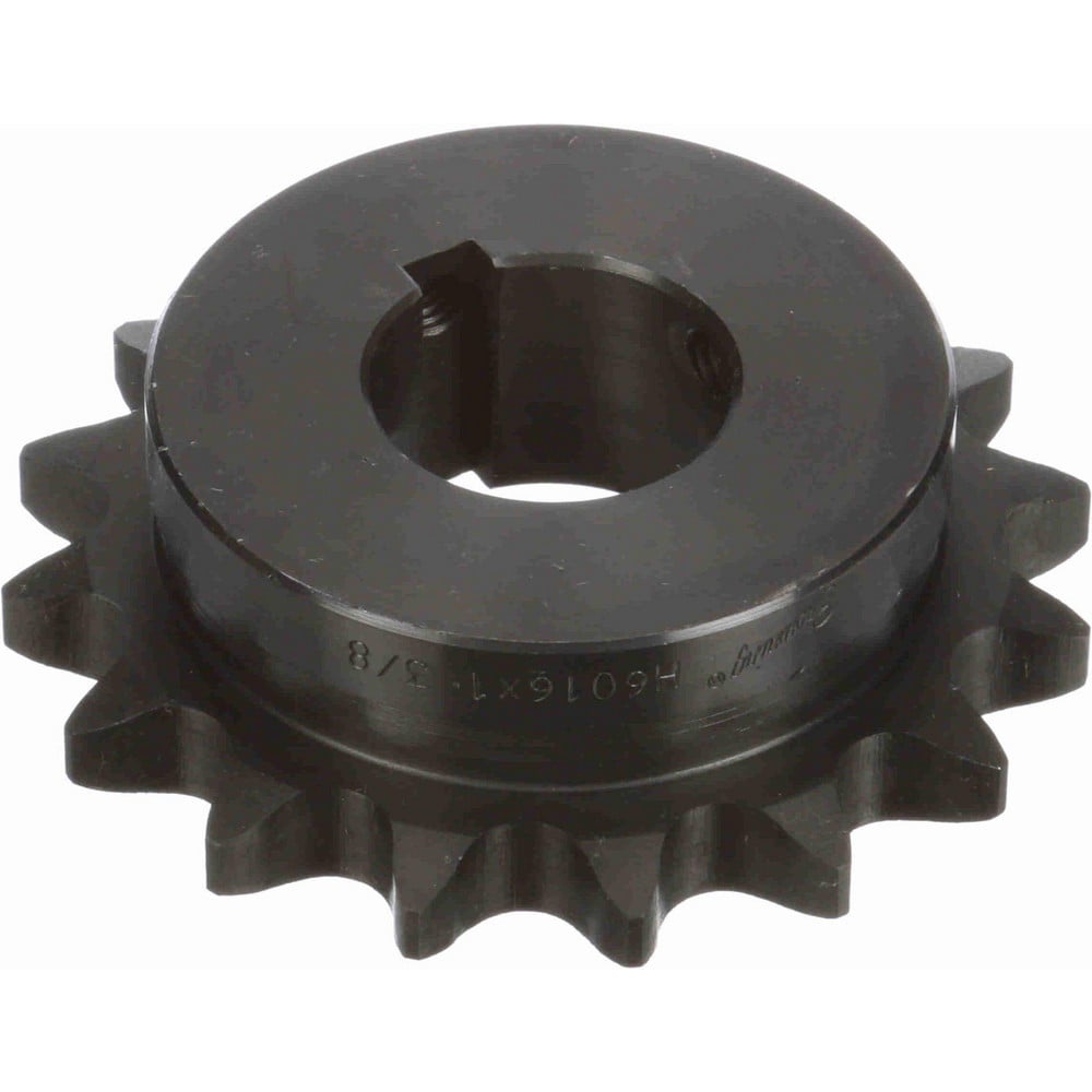 Browning H6016X 1 3/8 Finished Bore Sprocket: 16 Teeth, 3/4" Pitch, 1-3/8" Bore Dia, 3.0625" Hub Dia Image