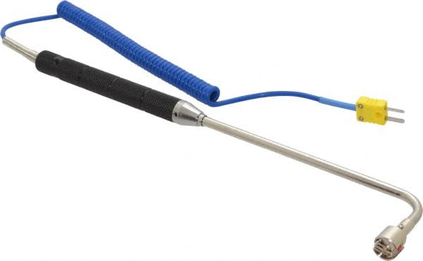 Tempil 24202 -148 to 752°F, Coiled Cable, K, Thermocouple Probe 