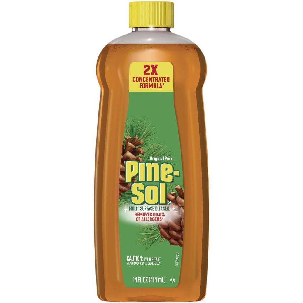 Multi-Surface Cleaner Disinfectant Concentrated, Pine Scent, 14 oz Bottle