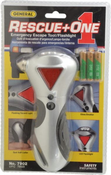 General - Rescue One 4-Function Emergency Auto Escape Tool - 78356375 - MSC  Industrial Supply