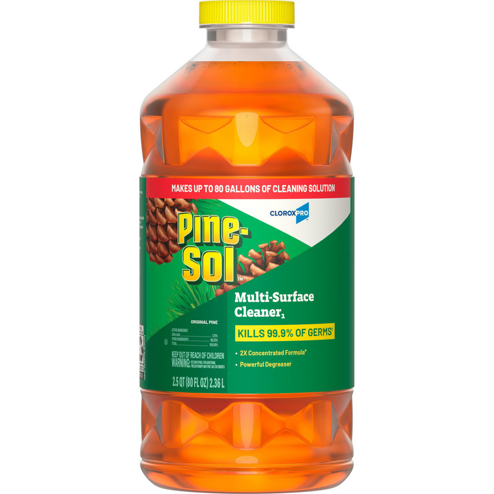 Pine-Sol - All-Purpose Cleaner: 80 oz, Bottle, Disinfectant | MSC