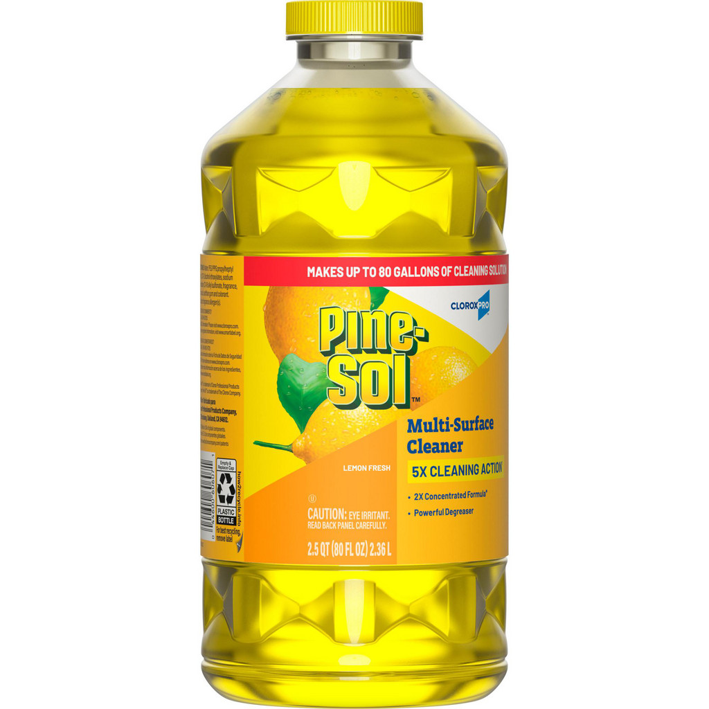Pine-Sol - Pine-Sol All-Purpose Cleaner: 80 oz Bottle | MSC Direct