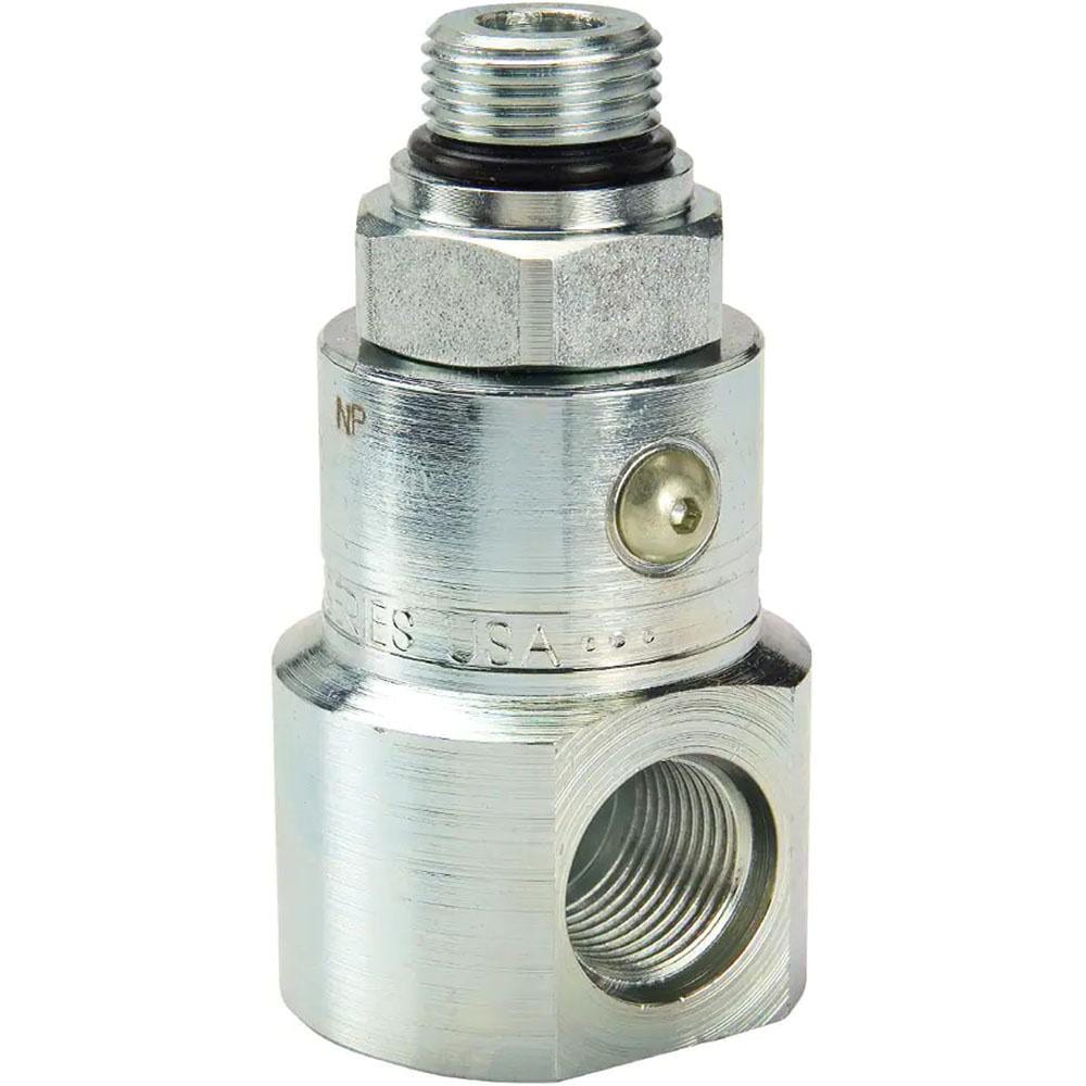 Parker PS690510-6-6 Hydraulic Hose Male ORB To Female ORB Fitting: 3/8", 9/16-18, 5,000 psi Image