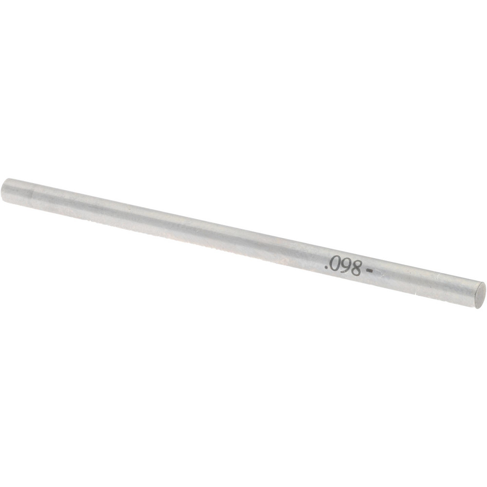 SPI Class ZZ Minus Plug & Pin Gage 0.0980" Dia MSC Direct