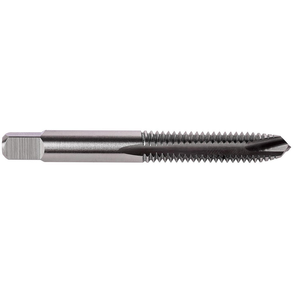Spiral Point Tap: 1/2-13 UNC, 3 Flutes, Plug Chamfer, 3B Class of Fit, High-Speed Steel, Bright/Uncoated