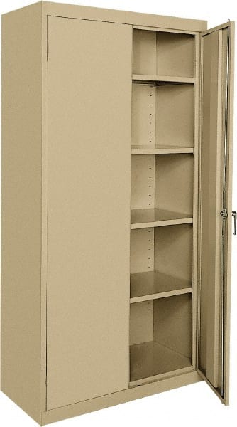 Sandusky Lee CA41361872-04 Locking Steel Storage Cabinet: 36" Wide, 18" Deep, 72" High 