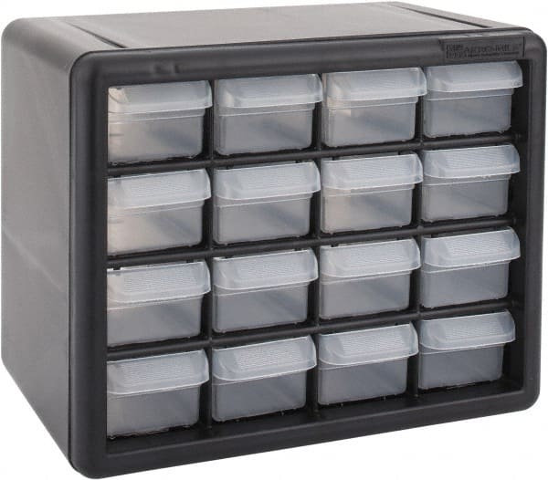 Small Parts Cabinet 16 Drawer Assortment Box Sichtlagerschrank Modular 