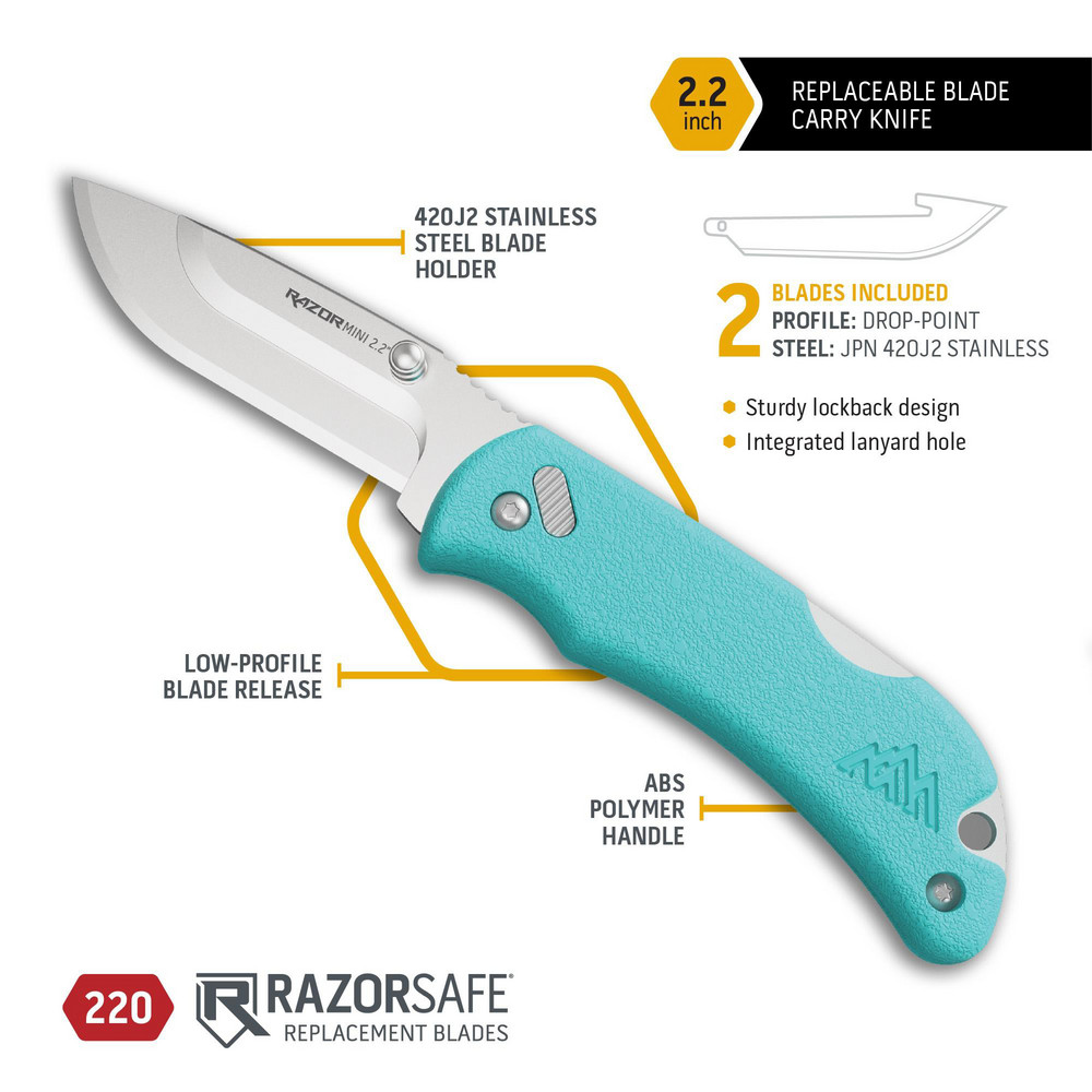 Outdoor Edge - Folding Knives: Knife Type: Folding Knife; Edge Type ...
