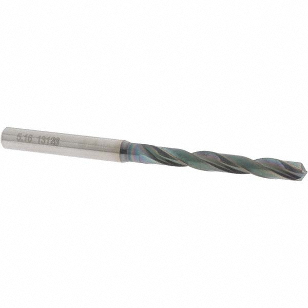 OSG Jobber Drill 13/64" Dia, 140 deg Point, Solid Carbide MSC