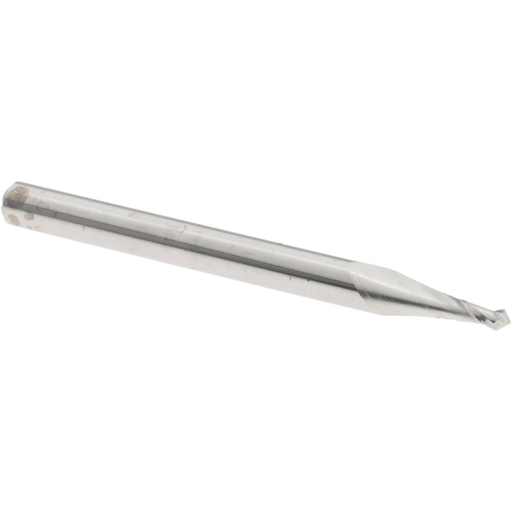 Drill Mill: 1/16" Dia, 3/16" LOC, 2 Flutes, 90 ° Point, Solid Carbide