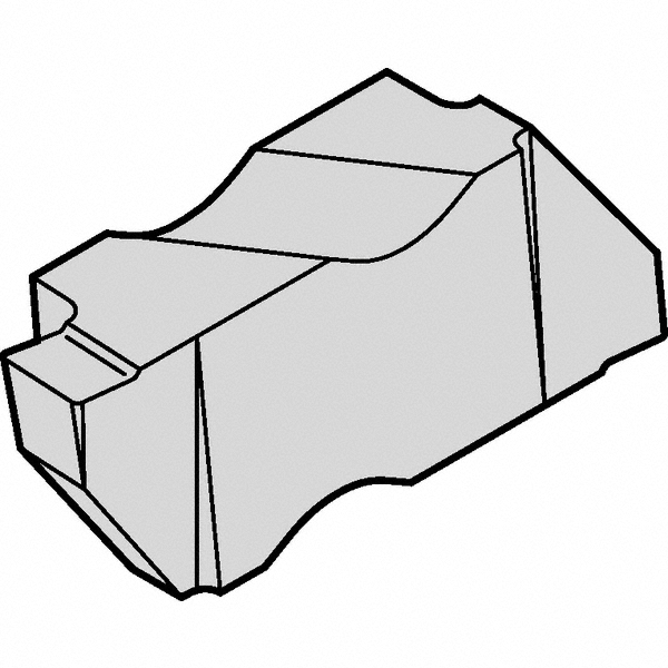 Kennametal 4175894 Grooving Insert: NGP2031 KCU10, Solid Carbide Image