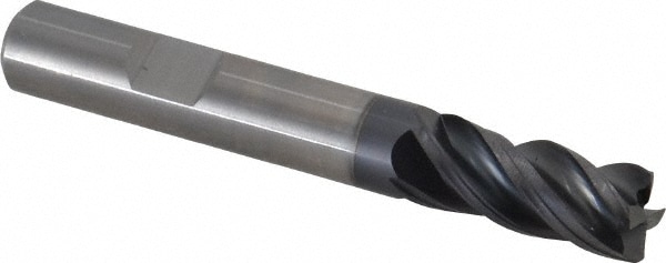 Kennametal 4046272 Corner Chamfer End Mill: 0.3937" Dia, 0.8661" LOC, 4 Flute, Solid Carbide Image