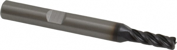 Kennametal 4046264 Corner Chamfer End Mill: 0.2362" Dia, 0.4724" LOC, 4 Flute, Solid Carbide Image