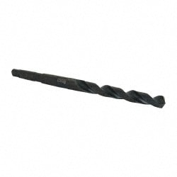 Precision Twist Drill 5999934 Taper Shank Drill Bit: 0.5" Dia, 1MT, 118 °, High Speed Steel Image