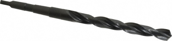 Precision Twist Drill 5999807 Taper Shank Drill Bit: 0.5625" Dia, 1MT, 118 °, High Speed Steel Image