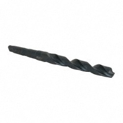 Precision Twist Drill 5999794 Taper Shank Drill Bit: 0.7969" Dia, 2MT, 118 °, High Speed Steel Image