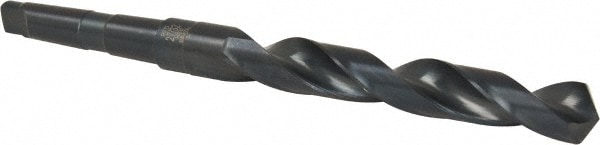 Precision Twist Drill 5999783 Taper Shank Drill Bit: 0.8438" Dia, 2MT, 118 °, High Speed Steel Image