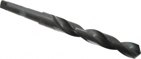 Precision Twist Drill 5999930 Taper Shank Drill Bit: 1.1406" Dia, 3MT, 118 °, High Speed Steel Image