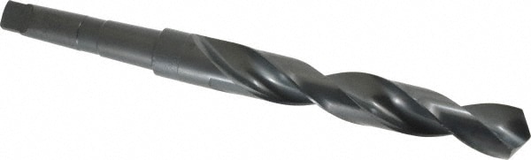 Precision Twist Drill 5999769 Taper Shank Drill Bit: 1.1563" Dia, 3MT, 118 °, High Speed Steel Image