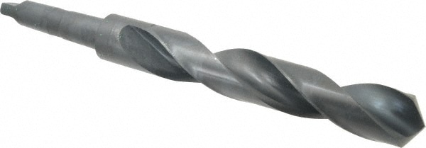 Precision Twist Drill 6000446 Taper Shank Drill Bit: 1.8125" Dia, 4MT, 118 °, High Speed Steel Image