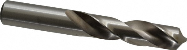 Precision Twist Drill 5998496 Screw Machine Length Drill Bit: 0.6094" Dia, 118 °, High Speed Steel Image