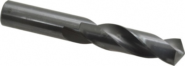 Precision Twist Drill 5998602 Screw Machine Length Drill Bit: 0.8125" Dia, 118 °, High Speed Steel Image