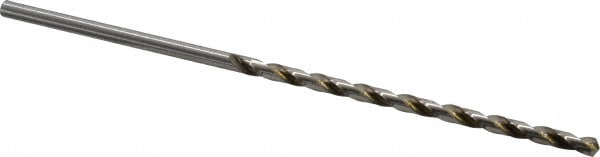Bright Finish 118 Degree Point Angle Spiral Flute Round Shank 27//64 Precision Twist 1290 High Speed Steel Extra Long Length Drill Bit Uncoated