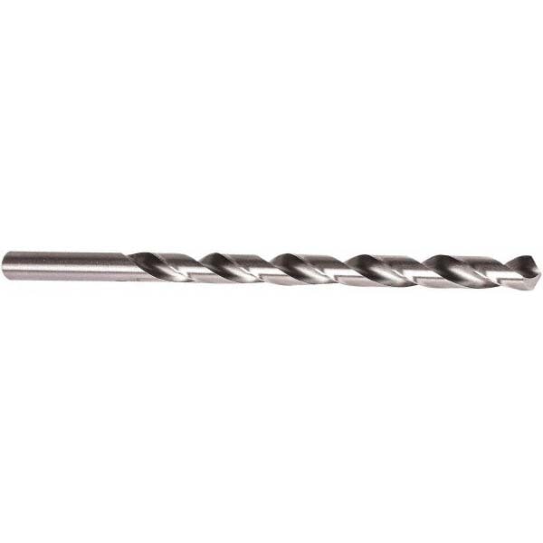 Extra Length Drill Bit: 1/4 Dia, 118 ° Point, High Speed Steel