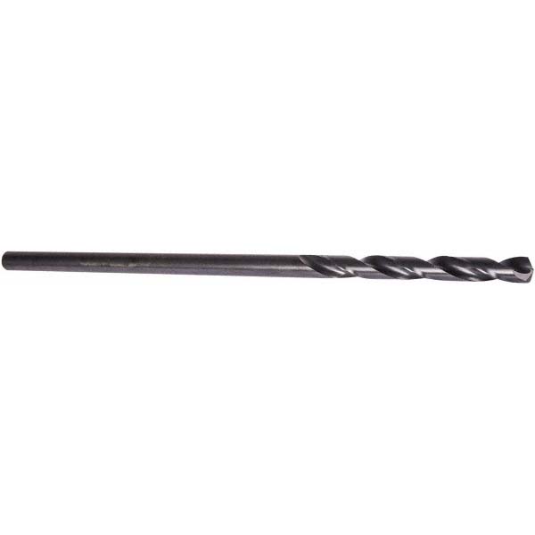 Aircraft Extension Drill Bit: 25/64" Dia, 135 &deg; Point, High Speed Steel - Oxide Finish, 3-3/4" Flute Length, Spiral Flute, Series 500-12