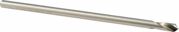 90° 6" OAL High Speed Steel Spotting Drill