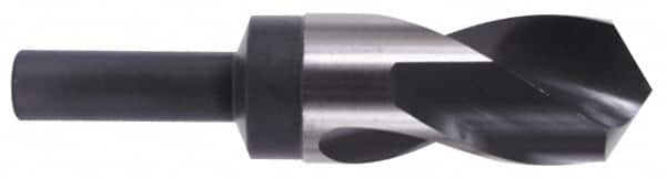 8-32 0.1375 Drill 0.168 Shank Diameter 2-1/8 Overall Length 3/8 Drill Length Titan TT70707 High Speed Steel Combination Drill & Tap 1/2 Thread Length 