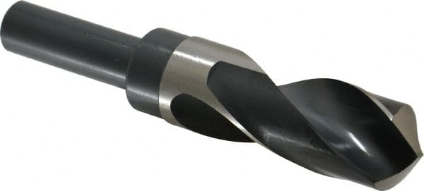 1-9/32" HSS Silver & Deming Drill 1/2" Reduced Shank 