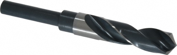 Precision Twist Drill 5999670 Reduced Shank Drill Bit: 51/64 Dia, 1/2 Shank Dia, 118 0, High Speed Steel Image