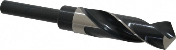 Precision Twist Drill 5999950 Reduced Shank Drill Bit: 15/16 Dia, 1/2 Shank Dia, 118 0, High Speed Steel Image