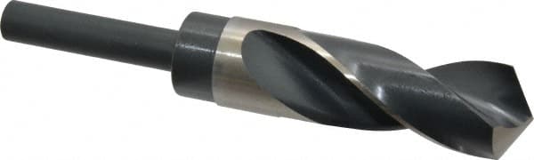 Precision Twist Drill 6000013 Reduced Shank Drill Bit: 1-1/16 Dia, 1/2 Shank Dia, 118 0, High Speed Steel 