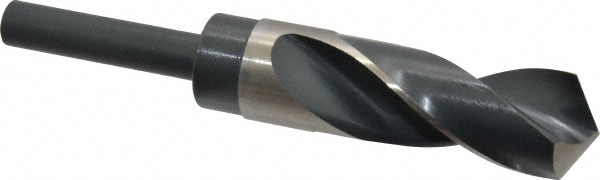 Precision Twist Drill 6000013 Reduced Shank Drill Bit: 1-1/16 Dia, 1/2 Shank Dia, 118 0, High Speed Steel Image