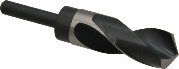 Precision Twist Drill 5999891 Reduced Shank Drill Bit: 1-15/64 Dia, 1/2 Shank Dia, 118 0, High Speed Steel Image