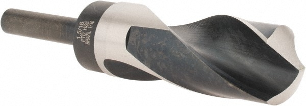 Precision Twist Drill 5999911 Reduced Shank Drill Bit: 1-5/16 Dia, 1/2 Shank Dia, 118 0, High Speed Steel Image