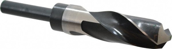 Precision Twist Drill 5999847 Reduced Shank Drill Bit: 1-1/32 Dia, 1/2 Shank Dia, 118 0, High Speed Steel Image