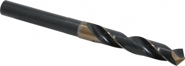 Precision Twist Drill 6000409 Reduced Shank Drill Bit: 35/64 Dia, 1/2 Shank Dia, 118 0, Cobalt 